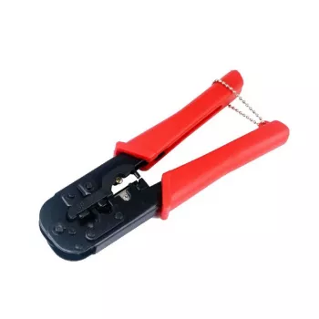 Gembird T-WC-04 kabelkrimptang krimpgereedschap zwart, rood