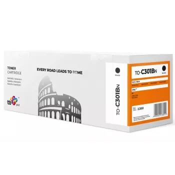 Toner TB compatibel met OKI C301 to-C301BN BK