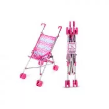 Poppenwagen Artyk 122781 – licht opvouwbaar design voor speelpoppen