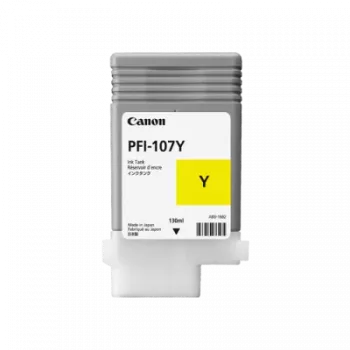 Canon PFI-107Y inktpatroon 1 st. origineel geel