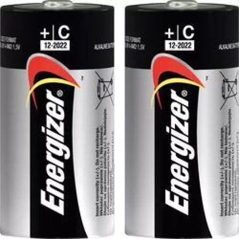 Energizer C Alkaline Power batterijen, 2-pack