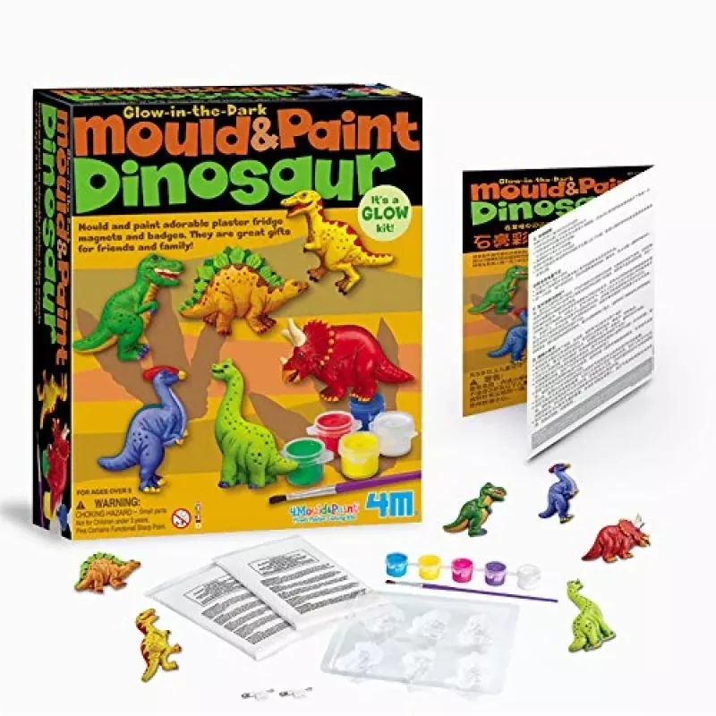 4M Gipsafdrukken, dinosaurussen