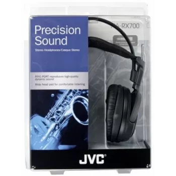 JVC HA-RX700 hoofdtelefoon bedraad hoofdband zwart