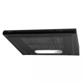 Inbouwafzuigkap AMICA OSC6212B, 600 mm, max. afvoercapaciteit 163 m³/h, aluminium vetfilter, LED, 3 standen