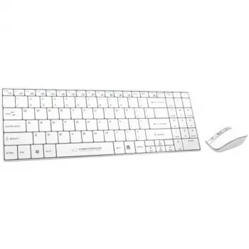 Kit toetsenbord en muis Esperanza Liberty EK122W, wit