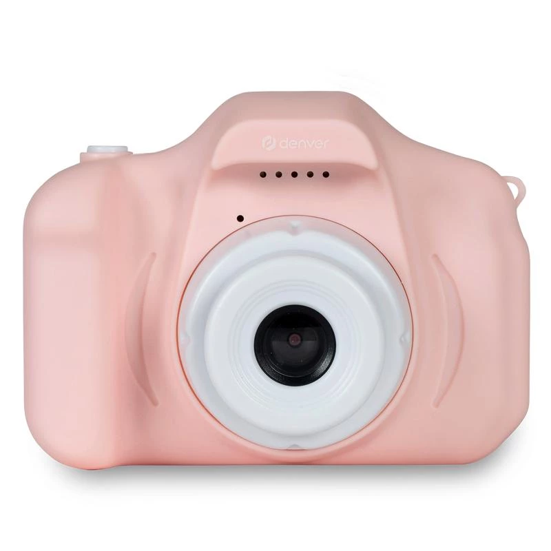 Kinderdigitale camera DENVER KCA-1340RO — compact 85 g, roze