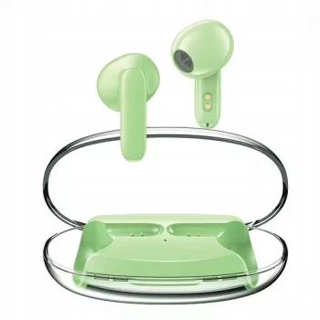 Bluetooth-hoofdtelefoon Awei T85 ENC TWS groen