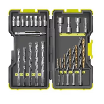 Ryobi RAK30MIX boorset 30 stuks