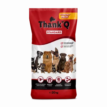 THANK'Q Standard ham - droogvoer voor honden - 20 kg
