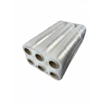 BSTECH Stretchfolie transparant 3kg x6 rollen