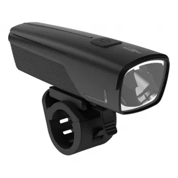 ANSMANN 1600-0524 LED-voorlicht voor fiets, 50 lx, 2600 mAh, 2 W, zwart