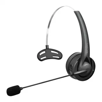 LogiLink BT0075 Bluetooth 6.0 mono headset met flexibele microfoon, zwart