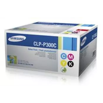Samsung CLP-P300C/ELS tonercartridge multiverpakking zwart, cyaan, magenta, geel