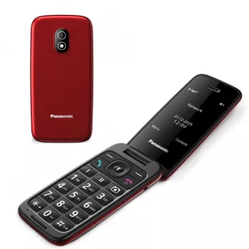 PANASONIC KX-TU410EXR klaptelefoon - rood