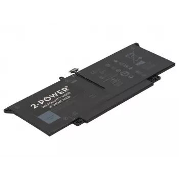 2-Power Dell Latitude 7310 hoofaccu 60Wh 7,6V 7895mAh 4-cellen Li-Ion