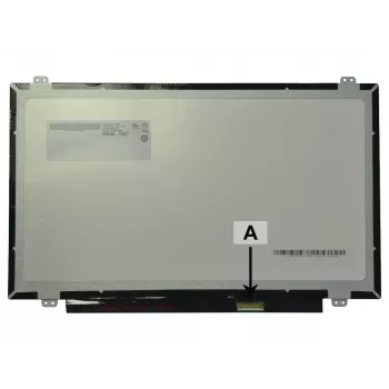2-Power 14,0 inch HD glanzend laptop-lcd-scherm met beugels - 1366x768 - 40-pins LVDS