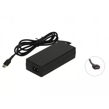 2-POWER PSA Parts CAA0744G 65W AC-voeding voor Lenovo notebook - zwart