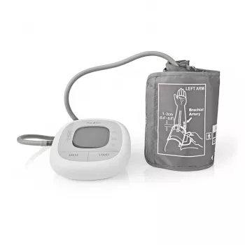 Nedis HCBL400WT bloeddrukmeter, bovenarm, LCD-display, 22-42 cm manchet, wit