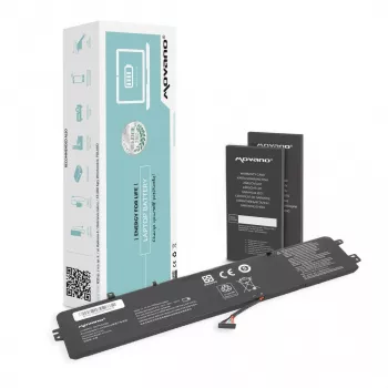 MITSU accu L14M3P24 L14S3P24 voor Lenovo IdeaPad 700-15ISK - 4000 mAh (44 Wh)