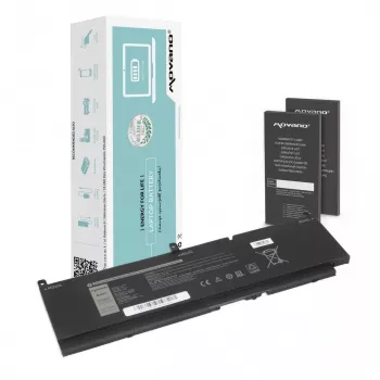 MITSU accu PKWVM voor Dell Precision 15 7550 7560 Precision 17 7760 - 7400 mAh (84 Wh)