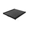 Lanberg 19 inch 1U ladeschacht 500mm diep zwart 35kg draagvermogen
