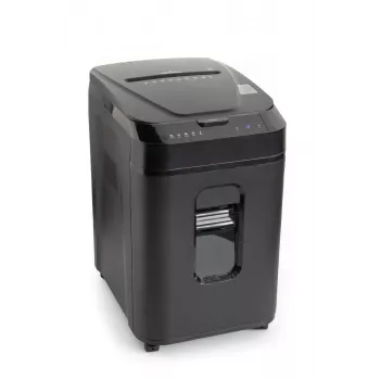 WALLNER papiersnipperaar AF160 C2 Cross-Cut, 160 vel automatische invoer, veiligheidsniveau P-4, 26 L bak, zwart