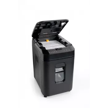 WALLNER papiersnipperaar AF160 C2 Cross-Cut, 160 vel automatische invoer, veiligheidsniveau P-4, 26 L bak, zwart