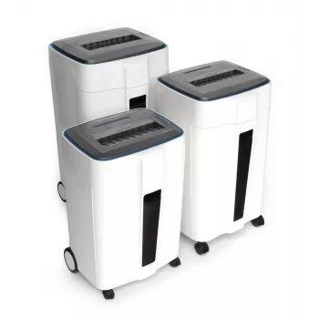 WALLNER papiersnipperaar HD-120 C2 Cross-Cut, 12 vel, 21L, zwart