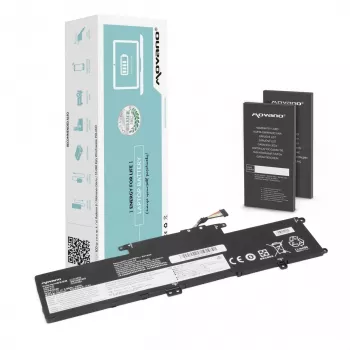 MOVANO accu L17L3P53 voor Lenovo ThinkPad Yoga L380 L390 - 3990 mAh (44 Wh)