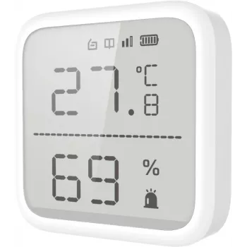 Hikvision DS-PDTPH-E-WE AX PRO temperatuur- en vochtigheidssensor