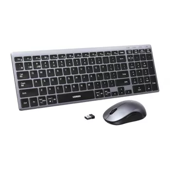 UGREEN MK552 Draadloze toetsenbord- en muisset - zwart