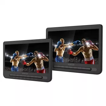 SENCOR SPV 7105 DUAL dvd 2x10 inch LCD-hoofdsteunmonitor voor in de auto