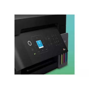 Epson L5390 multifunctionele inkttankprinter - kleur - A4 - 33 pagina's/min - fax - Wi-Fi - LAN - ADF 30 vel - zwart