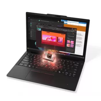 Lenovo ThinkPad T14 Gen 7 (AMD) 21WV004PPB laptop, AMD Ryzen AI 7 PRO 450, 16 GB RAM, 512 GB SSD, 14" WUXGA, Windows 11 Pro, zwart