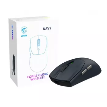 MSI Forge GM340 draadloze gaming-muis navy