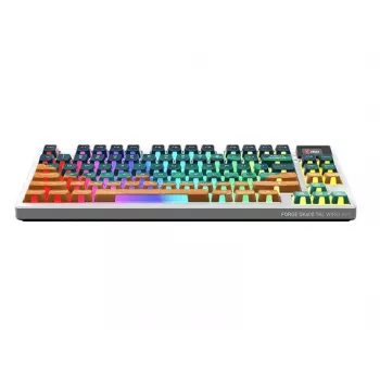 MSI Forge GK600 TKL draadloos mechanisch gaming-toetsenbord - Mars US ANSI, tri-mode, hot-swappable Forge-switches, per-key RGB, PBT-keycaps
