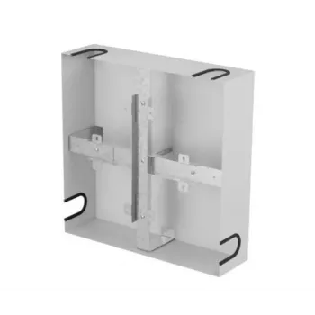 LANBERG kabelreserve-opberghouder 400 x 400 mm - grijs AK-3144-S