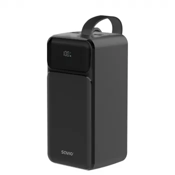 SAVIO BA-14 50000 mAh powerbank zwart