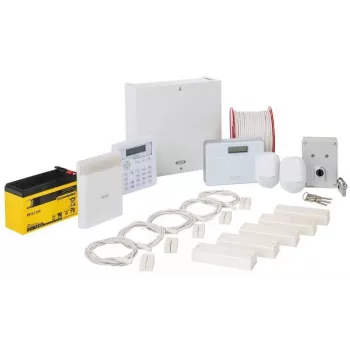 ABUS AZAA10300 Terxon SX alarmsysteemset, 8 bedrade zones, 1 sabotagezone