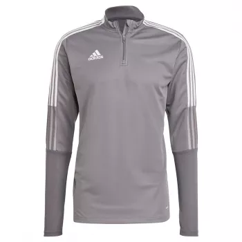 adidas Tiro 21 Trainingsjack Grey Four/Zwart 2XL GH7301
