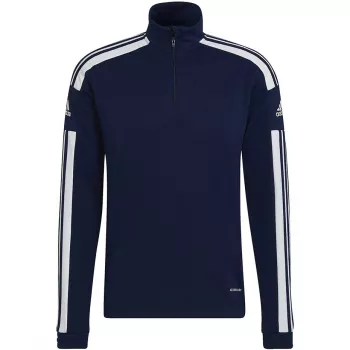adidas Squadra 21 trainingsjack Navy Blue HC6283 2XL heren gerecycled polyester AEROREADY halve rits