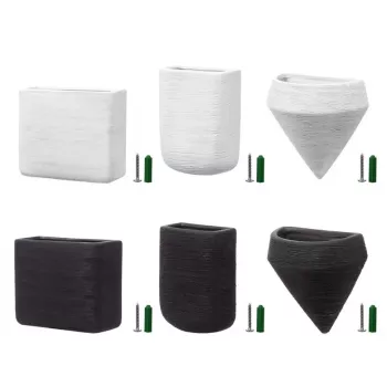 Keramische hangende bloempot wit TR-HANGKKIT-002