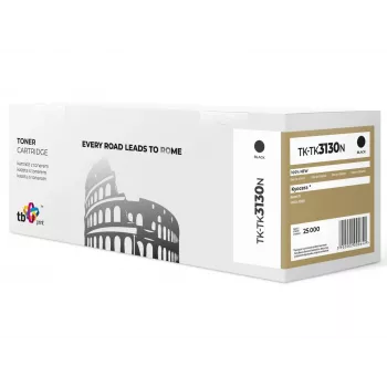 TB PRINT tonercartridge voor Kyocera TK-3130 zwart 12.500 pagina's (TK-TK3130N)