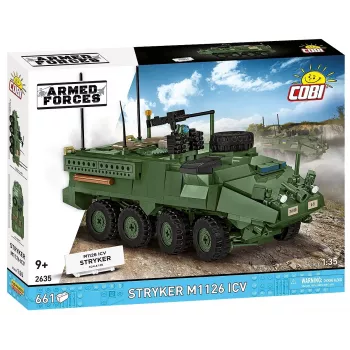 COBI Stryker M1126 ICV (1:35 schaal) – gedetailleerde militaire voertuigmodelbouwset