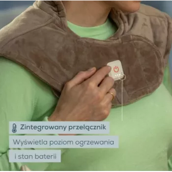 Beurer HK 165 Huggy warmtekussen Smokey Taupe