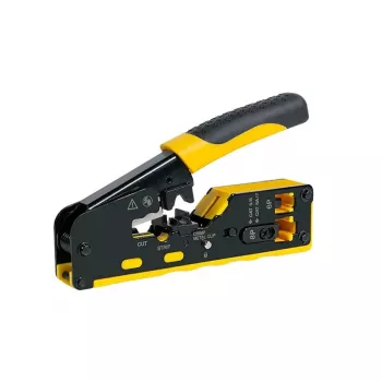 LOGILINK WZ0060 krimptang modulair CAT5/6/6A/7 met pass-through RJ45