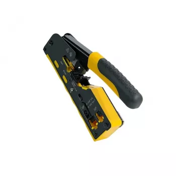 LOGILINK WZ0060 krimptang modulair CAT5/6/6A/7 met pass-through RJ45