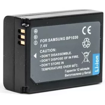 Samsung BP-1030 lithium-ion accu voor NX-serie camera's, 7,4 V 1030 mAh