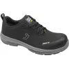 NO NAME veiligheidsschoenen SJ FLUXS3S Low 46 - S3S SR FO HRO composiet neus, metaalvrij, zwart/grijs