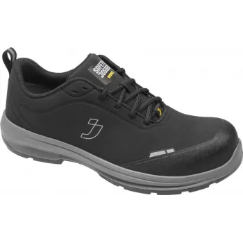 NO NAME veiligheidsschoenen SJ FLUXS3S Low 46 - S3S SR FO HRO composiet neus, metaalvrij, zwart/grijs